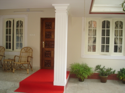 Main Entrance - Ground Floor Two Bedroom Apartment, Nathans Holiday Home, Homestay in Fort Kochi