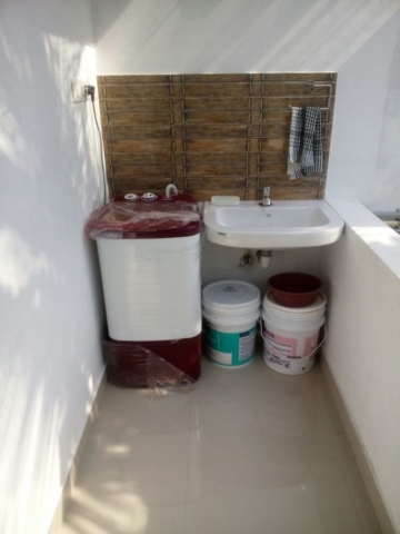 Washing Maching - Work area outside - Villa Mattancherry, Kochi