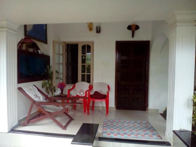 Front Patio View - Nathan's Holiday Home, Fort Kochi